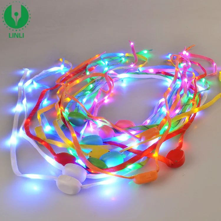 2017 Hot Selling LED Flashing Shoelaces, LED Light Up Shoelaces, LED Shoe Laces