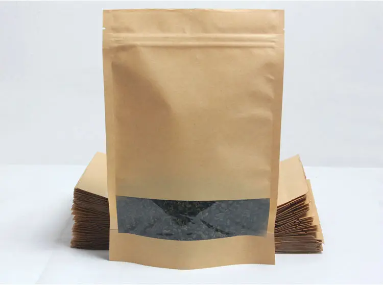 Ziplock Stand Up Kraft Paper Bag Food Packaging Design Ziplock Stand Up Kraft Paper Bag Food Packaging Design