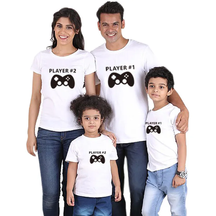 Camiseta manga corta niños Best friends padre e hijo