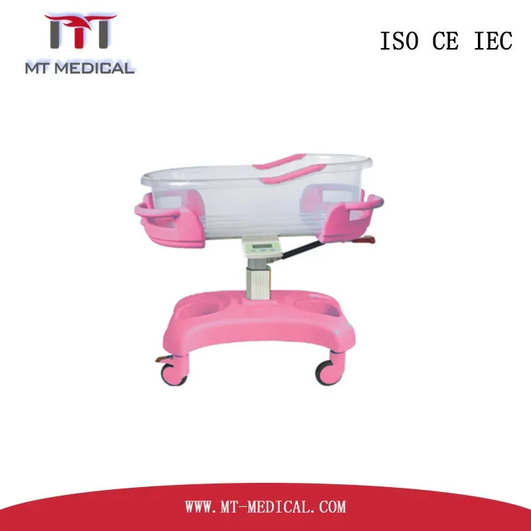China factory high quality hospital metal frame baby cot for baby malaysia