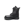 Wholesale High Ankle Jungle Black Leather Shoes Boots Men's Boots