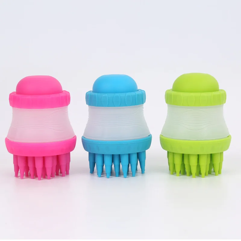 

Best selling silicone pet bath brush massage brush for cleaning
