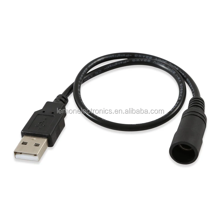 Adaptateur Polarité Câble CARGADOR ESP - Inverse Positive/Négative Pour Fiche 5,5mm/2,1mm - 17cm