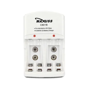 AA AAA 9V Ni MH Ni Cd Rechargeable Battery Charger