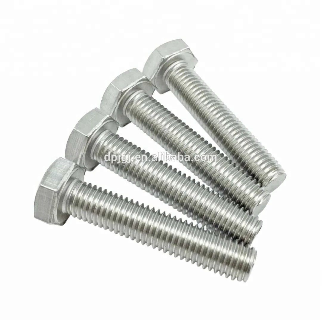 
M4 M6 M8 Hexagon Hex Head Machine Screw Bolt And Nut 
