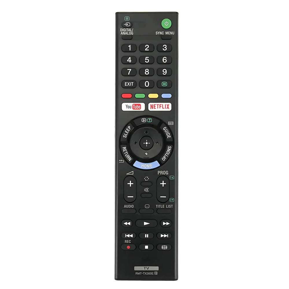 

New replace RMT-TX300E Remote Control fit for SONY 3D Smart LED TV With Youtube/Netflix Buttons, Black