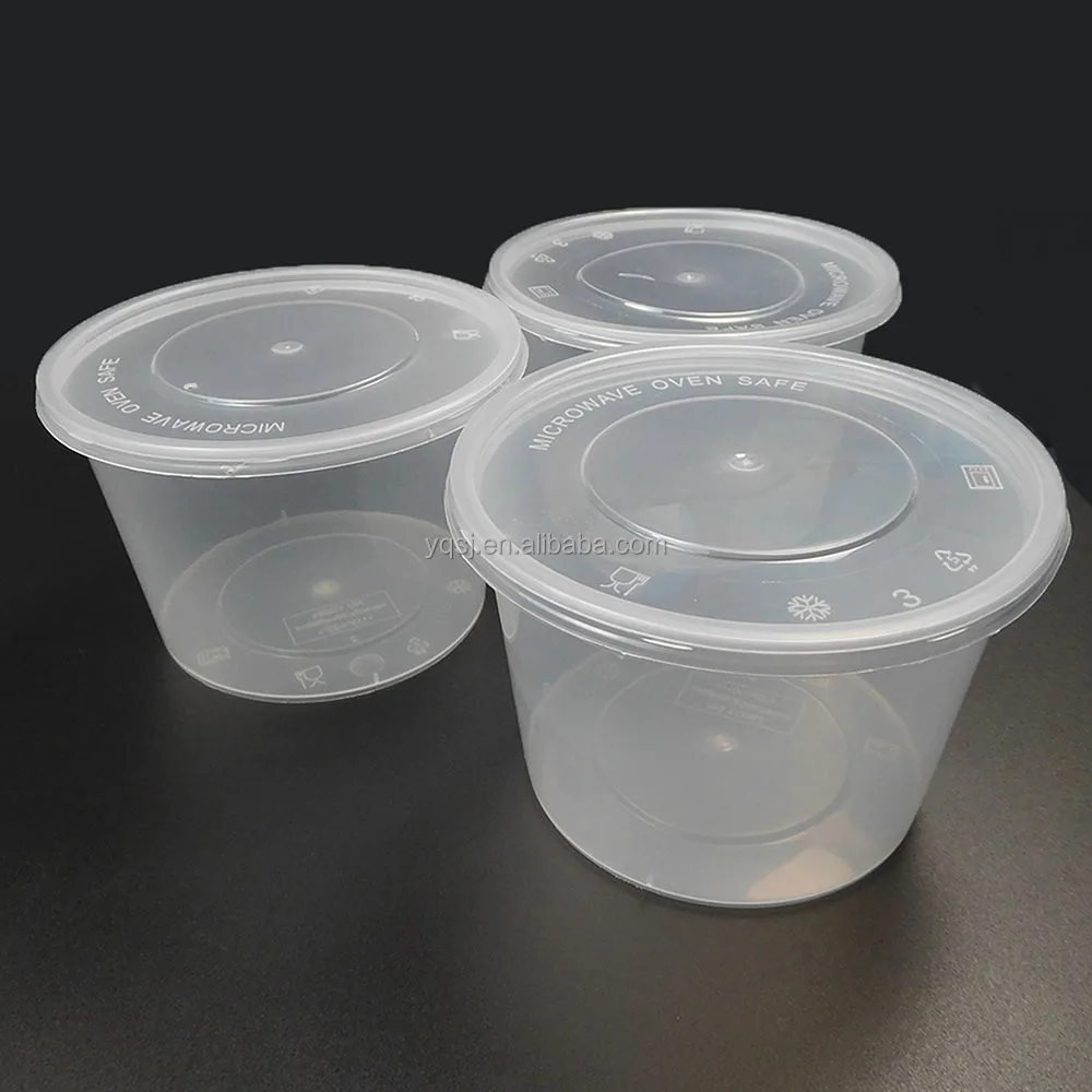 20 oz. Microwavable Round Clear Lid