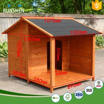 large heated dog house