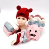 Customized Acrylic Hat Scarf Gloves Set To Enjoy High Reputation At Home And Abroad 3-Pcs-Set For Your Selection