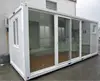 Tiny Container House with Glass Sliding Door