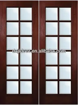 12 Lite Glass Double Swing Interior Wood Doors Model Dj S9076 Buy Doors Double Swing Interior Closet Doors Interior Glass Hinge Swing Door Product