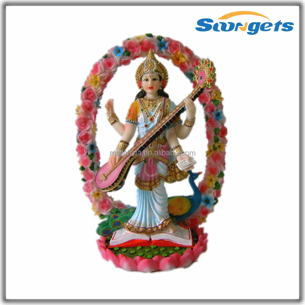 Saraswati Hindu God Fountain