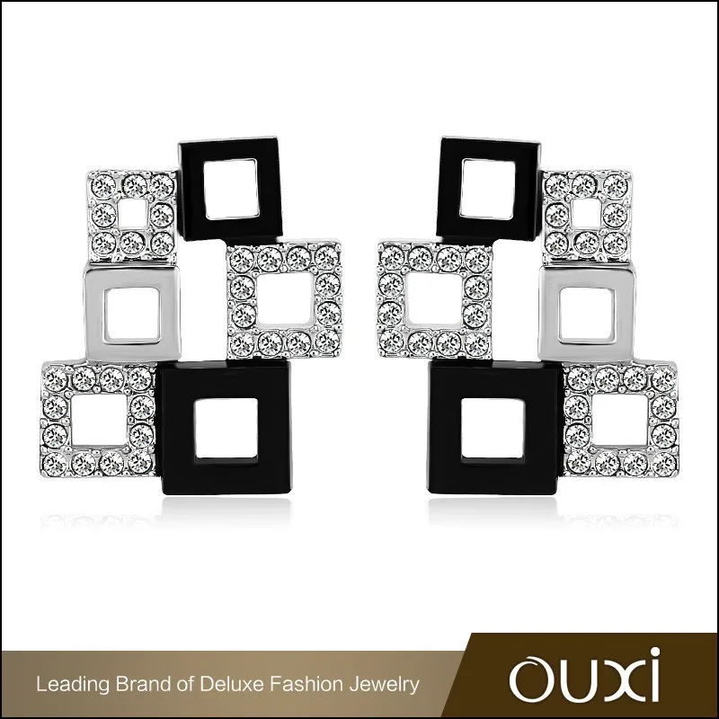 Ouxi Online Top Design Make Your Own Character Austrian Crystrian Large Earrings Earring Ouxi Online Top Design Make Your Own Character Austrian Crystrian Large Earrings Earring