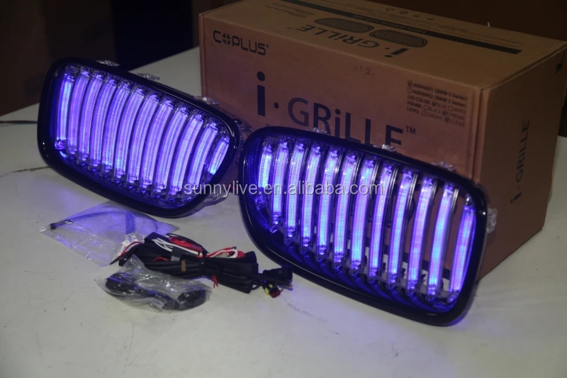 Auto Parts Blue LED  Front Grille For BMW m5 F10 f18  2010-2018