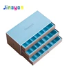 Jinayon New Custom Rectangular Wood Gift Box with Three Layer Drawer for Packaging Jewelry Cosmetics