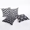 Custom Soft Velvet pillow Geometric pattern printed Throw Pillow cover