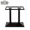 Heavy duty metal stone top dining table base