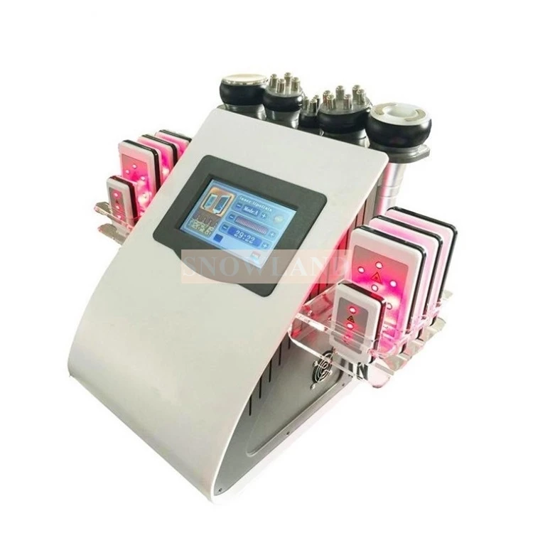 

Factory price 8 Pads Diode Lipo Laser+ 40K Cavitation machine + Slimming Vacuum RF Cellulite