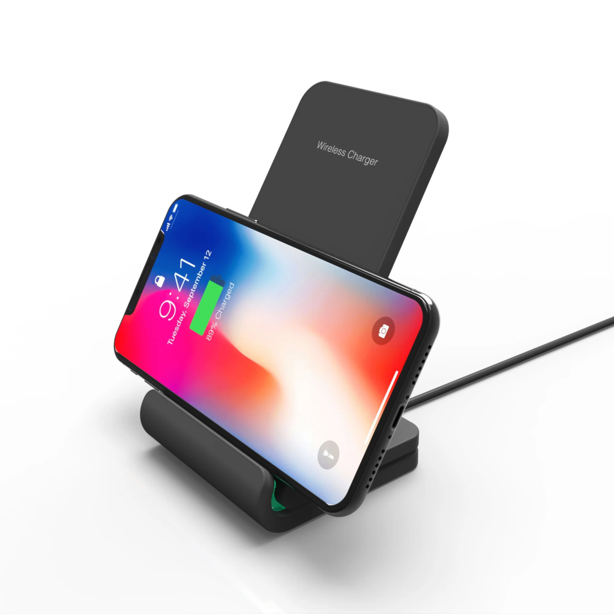 Draadloze Oplader, Amazon Best Fast Mobile Phone Wireless Charger For Huawei mate 20,QI Wireless Charger For Samsung Galaxy S9