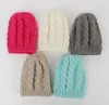 2017 New Baby Warm Winter Knitted Caps High Quality Infant Knit Wool Earflap Hat Pattern