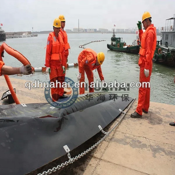 
Inflatable Rubber Boom Floating Rubber Barrier 