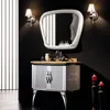 Foshan BONNYTM BN-8370 European Antique Cabinet Design Bathroom Vanity Furniture Hotel Italian Type Bathroom Furniture With Legs