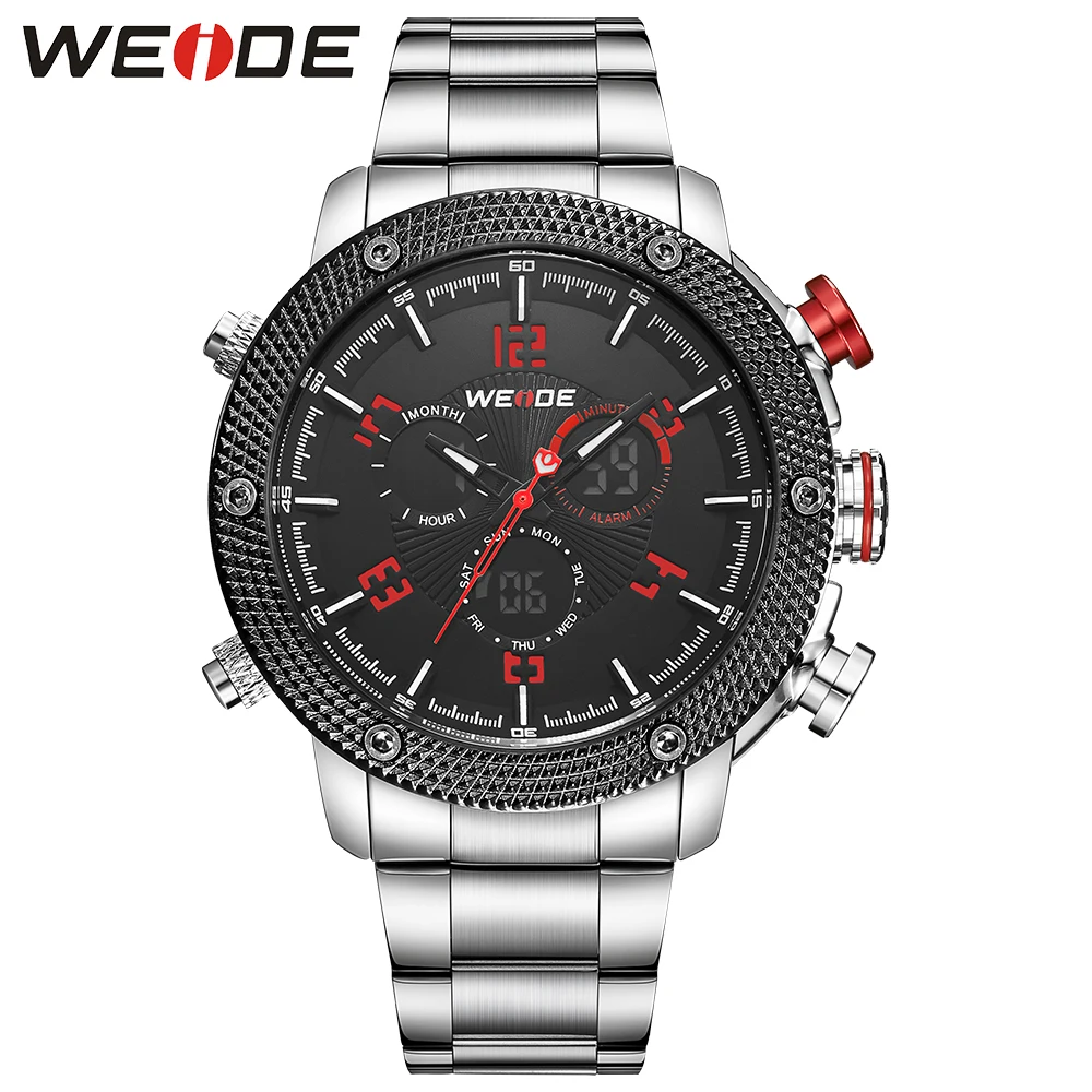 

WEIDE WH5206-3C Wholesale Watches big brand Watch man japan pc21 Watch