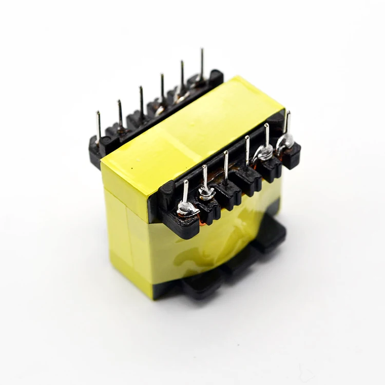 Good quality EE13 EE14 EE20 EE25 EE28 PC40 ferrite core customization high frequency transformer manufacturer