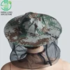 Equipment Protection Mosquito Net Bee Outdoor Fishing Cowboy Protective Cotton Beekeeper And Veil Working Hat For Beekeeping