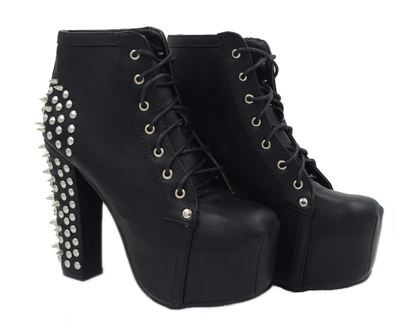 Ancho Botas Botas Tacon Alto De qUMzVSpG