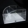 New Products High Quality Large Capacity Acrylic Cake Box Cake Pop Display Stand Transparent Acrylic Bread Box with Metal Handle