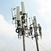Flange Connection Monopole 45M 50M Telecommunication Tower