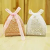 Cast shape wedding box laser cut favor gift box paper boxes