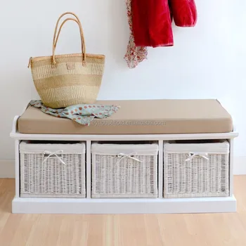 Banc De Rangement Avec Panier Venus Et Judes