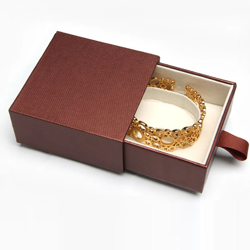 Custom Paper Jewelry Drawer Box Pull Out Box With Tab For Sale Buy