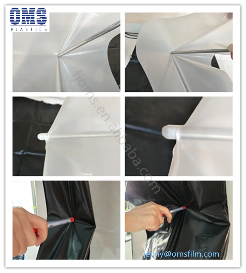 Heavyduty Plastic Sheeting 6 Mil Waterproof Plastic Polyethylene