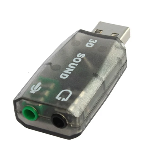 

USB2.0 Audio Headset Headphone Earphone Mic Microphone Jack Converter Adapter