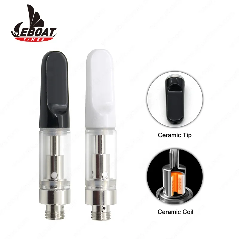 Eboat Times Hot Selling cbd cartridge filling machine 0.5ml/1.0ml  Ceramic heating Coil C4 cbd oil cartridge