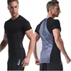 Wholesale Compression Shirts Black GYM Top Fitness Men Shirt