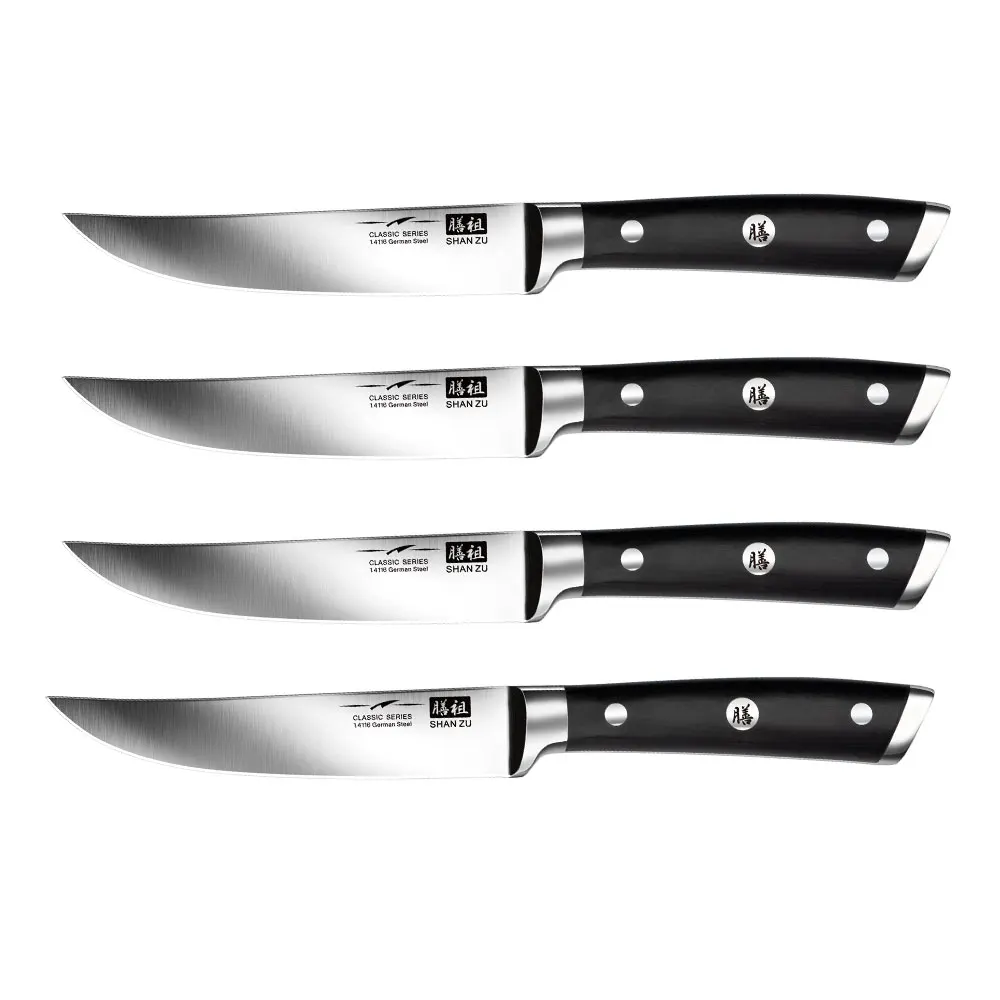

4pcs 5 inch 1.4116 German Stainless Steel Steak Knife set