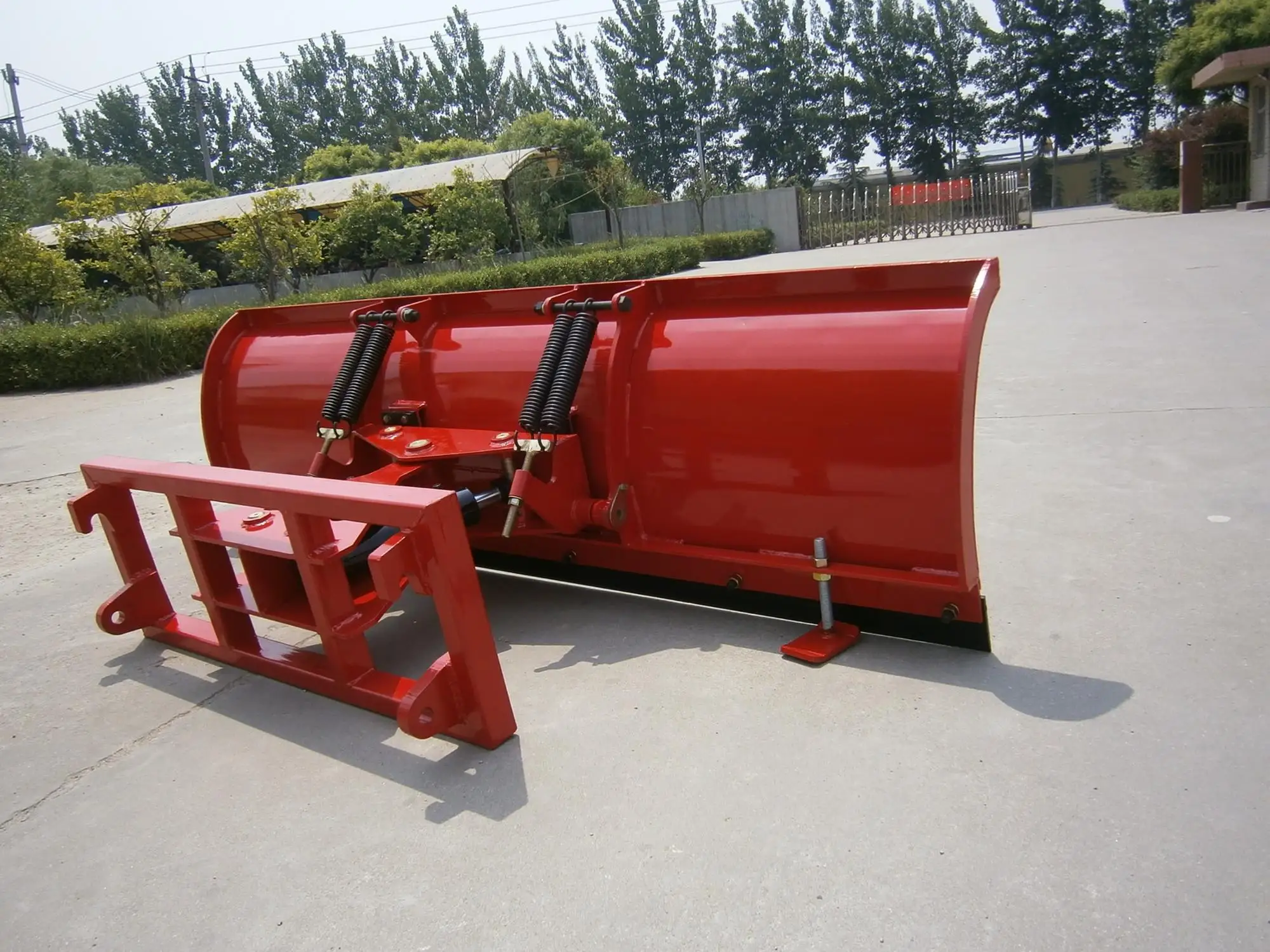 Front Snow Blades For Tractors / Tractor Front End Loader Snow Blade / Shovel Pusher Front Front Snow Blades For Tractors / Tractor Front End Loader Snow Blade / Shovel Pusher Front