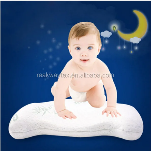 

Newborn Infant Baby Pillow Memory Foam neck roll pillow cases baby neck support pillow
