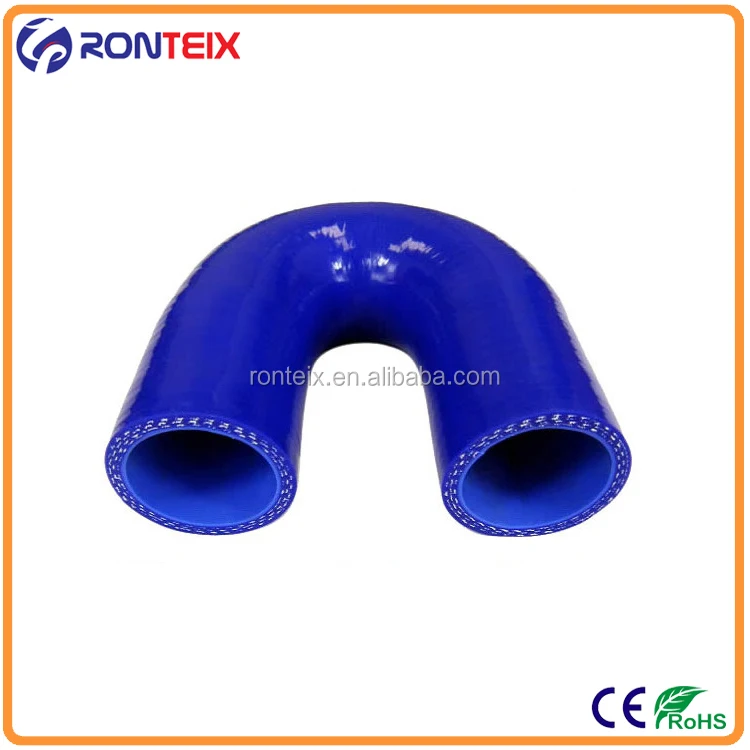 180 degree silicone hose blue colour1