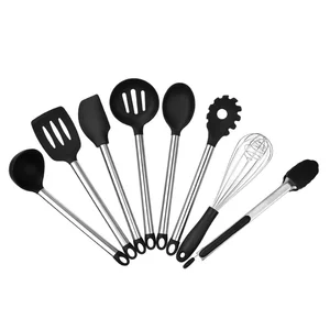 Image of 8 Pieces of Stainless Steel Handle Kitchen Utensils Set