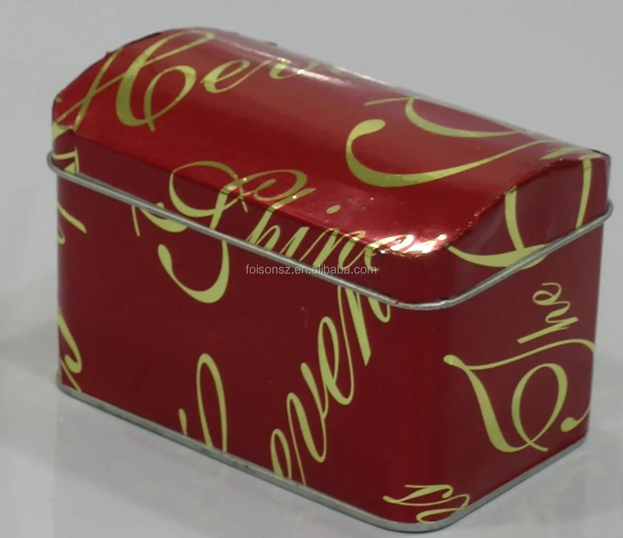 Elegant special jewelry packaging tin can factory directly supply