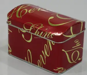 Elegant special jewelry packaging tin can factory directly supply