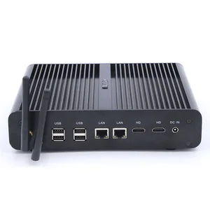 Fanless Mini PC i5 5200U 4K Micro Computer