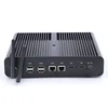 Fanless mini pc i5-5200u 12v 4k barebone micro computer small pc