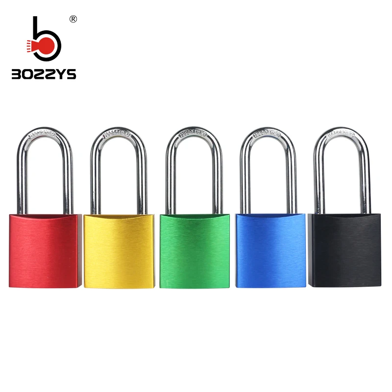 BOSHI Hot Sale 38Mm Shackle Length Color Safety Aluminium Padlock
