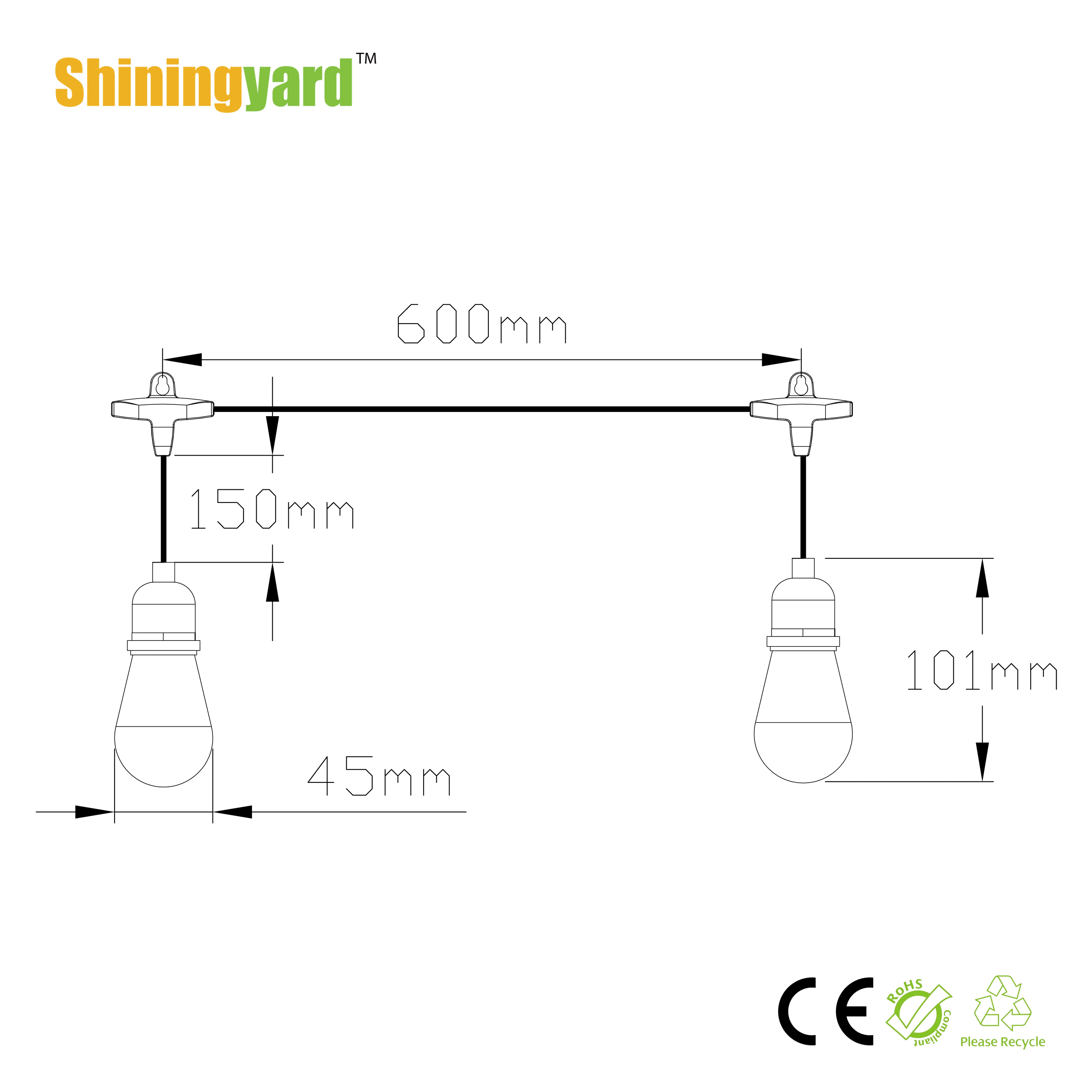 
Christmas Solar Sting Light Outdoor Light 